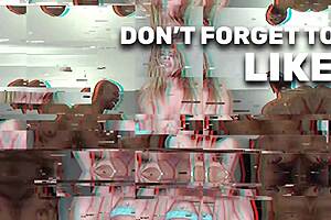 summer stevens takes every load deep during her wild blonde gangbang creampie session