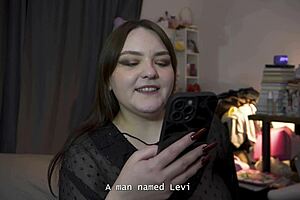 Porn Story Shares Cum Kiss After Sweet Pegging Domination