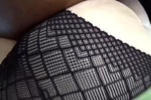 Taxi Driver Fingers Big Ass BBW Milf's Wet Pussy Then Pounds Doggystyle With Creampie Finish