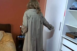 damn the best stepmom in lingerie masturbates her hairy pussy readin' those naughty messages from me