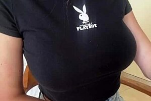 stepmom, why pull out those huge tits in shorts and lick your own nipples like that??