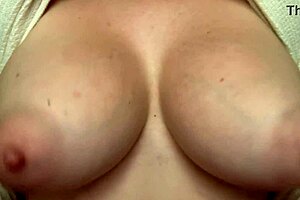 italian milf artemisia love bounces big natural tits solo 😍 hot session!