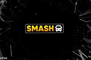 smashbus picks up curvy tattooed slut for public anal squirting ass-to-mouth