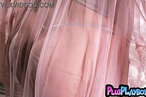 big ass milf strips lingerie rips clothes poses pussy for playboy tease?