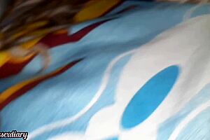 i'm sneakin' on my filipina stepmom's tight hairy pussy closeup... oh god