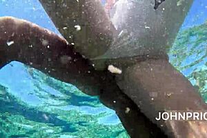 underwater anal surprise drowns in ecstasy