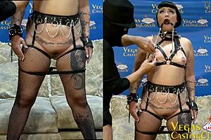 ass pussy hooked then assfucked bdsm cece larue closeup