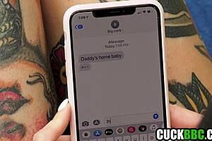 Caged husband watches wife take monster black cock anal