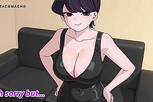 Mommy Shuuko Komi cucks you with her joi gangbang pounding