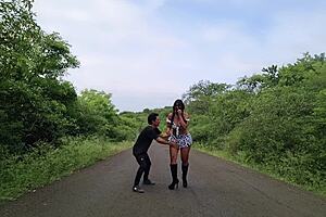 perverted old man fucks big ass titted stepdaughter countryside