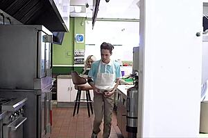 hey nina elle's big tits seduce deli boy for kitchen fuck www eroticshelf com