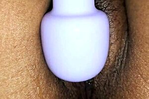latina milf shares husband's creampie cum dripping from her tight pussy