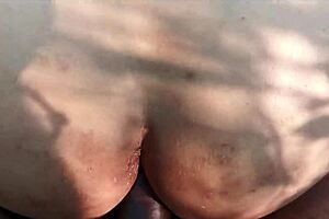 Desibhabhi hard anal fuck outdoor sharee blue real indian couple