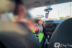 uber guy convinces me motel fuck ends with creampie pussy cum