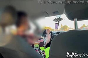 uber guy convinces me motel fuck ends with creampie pussy cum