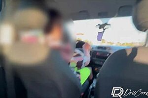 uber guy convinces me motel fuck ends with creampie pussy cum