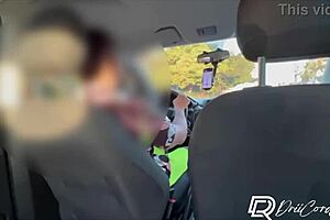 uber guy convinces me motel fuck ends with creampie pussy cum