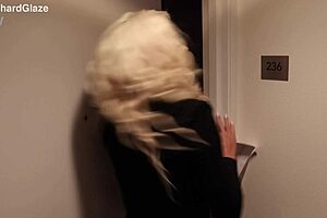 blonde pornstar's lucrative deal ends with cum-drenched huge tits and pussy