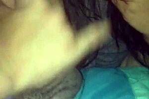 damn this submissive mature latina sucks that young cock like a pro!