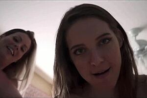 stepmom and stepaunt fuck stepson before deployment