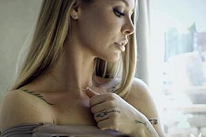 sexy milf nicole aniston strips clothes rips them off to bare big ass body