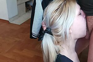 check out these ukrainian amateurs on knees taking real homemade deepthroat facials and swallowing every cumshot!