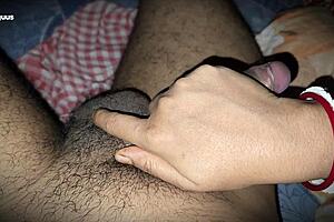 stepmom's nighttime handjob on stepson feels so forbidden and teasing