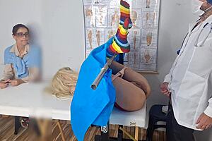 madrasta takes stepdaughter first gyno visit blindfolded humiliation