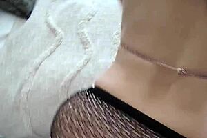 Maya's Hotel Lingerie Fuck Ends In Intense Doggystyle Pounding