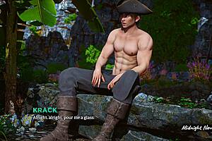 ETERNUM CH.65 NANCY AND NOVA TAKE ANAL THREESOME POUNDING ON ISLAND!