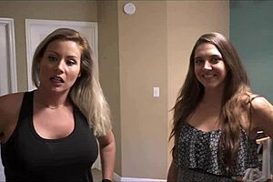 stepmom and stepaunt fuck stepson before deployment