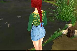 Princess Fiona Takes Swamp Monster Cock!