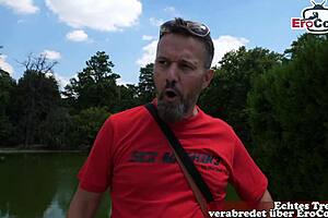 German Chubby Tourist Picked Up On Street For Rough Anal