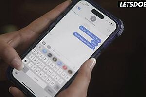 the couple sneaks a fuck but stepmom hears and joins the wet pussy licking