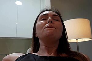 ever wonder what happens when stepmom sneaks a kitchen blowjob