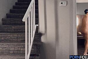 ashlyn peaks' massive juggs bounce as cougar helps teen bully revenge with hardcore doggystyle?