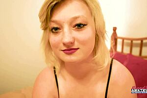 faiths hope's petite big tits gag on cock in passionate deepthroat