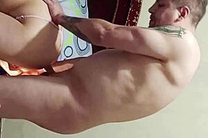 Sexy Colombian Bride Pays Bet With Tight Anal Creampie Home Fuck