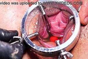 Miss katryn fists pisses deep in golden pussy