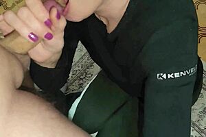 secret stepmom blowjob affair