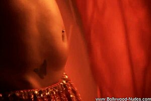 oriental brunette milf strips dances clothes ripped solo