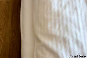 stepmom sharing bed with stepson goes wild at hotel