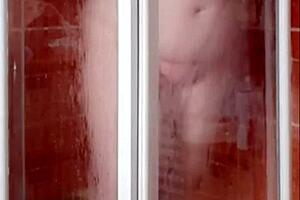 Huge Black Cock Milf Wife Moans in Hot Bathroom Shower Orgasm Compilation!