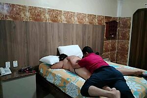 juicy latina big ass motel kiss turns into black pussy gaping foreplay