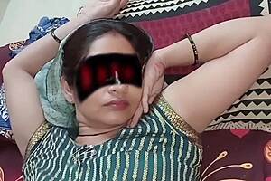 village bhabhi moans romantic with lover in indian country sex heat!