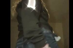 Ex-Boyfriend's Hoodie Hides My Shaking Ass Tease Dance