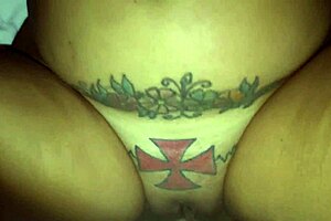 hot milf takes creampie as husband watches up close