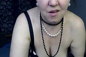 whoops, sexy mature skirt play got too tight n steamy