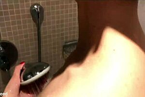 Things Heat Up In Shower With Busty Kira Queen