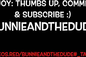 bunnieandthedude pounds hairy milf pussy with monster cock hard